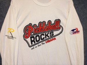 Pickleball Rocks and so does the USAPA shirt